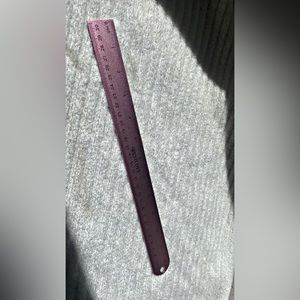 Purple Ruler (back to school)